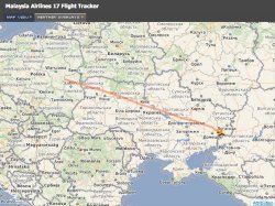 Malaysia Airlines 17 Flight Tracker