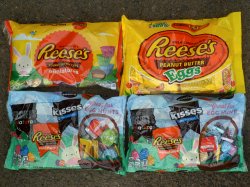 Half-price Easter candy