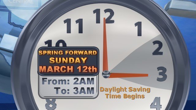 Daylight Saving Time begins