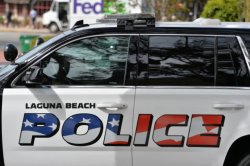 Laguna Beach, CA, police car