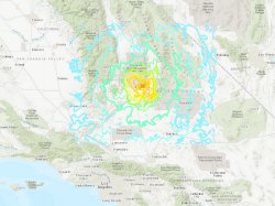 6.4 magnitude earthquake near Searles Valley and Ridgecrest, CA