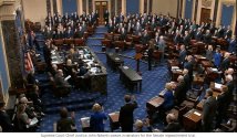 Justice Roberts swearing in Senators