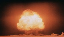 First atomic bomb explosion