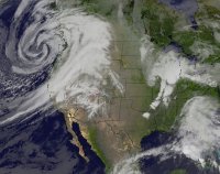 Bomb cyclone in northwest U.S.