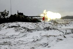 Russian tank in Belarus