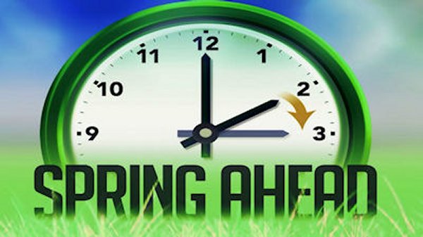 Spring ahead for Daylight Saving Time