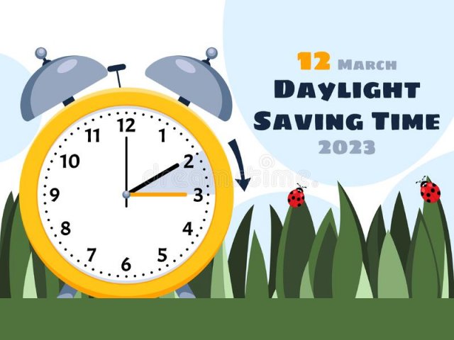 Daylight Saving Time begins