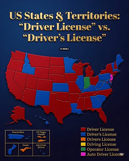 License to drive per state