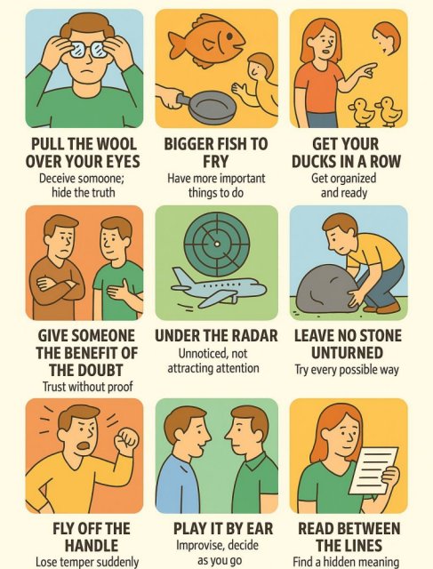 Idiomatic expressions